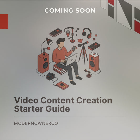 Video Content Creation Starter Guide